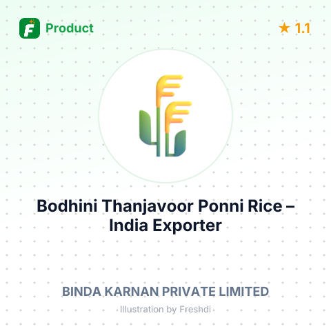 Bodhini Thanjavoor Ponni Rice – summary card, no photo uploaded yet
