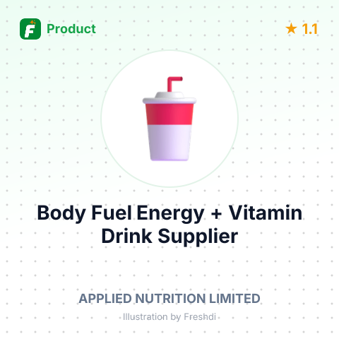 Body Fuel Energy + Vitamin Drink – summary card, no photo uploaded yet