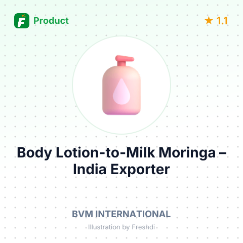 Body Lotion-to-Milk Moringa – summary card, no photo uploaded yet