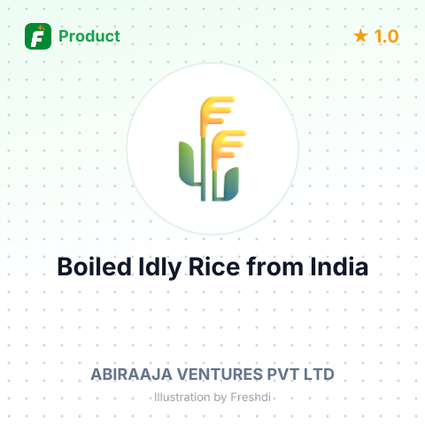 Boiled Idly Rice – summary card, no photo uploaded yet