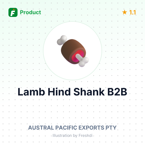 Bone In Lamb Hind Shank – summary card, no photo uploaded yet