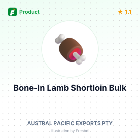 Bone In Lamb Shortloin – summary card, no photo uploaded yet