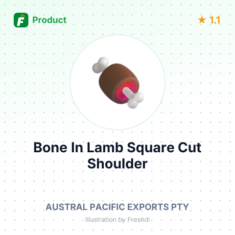 Bone In Lamb Square Cut Shoulder – summary card, no photo uploaded yet