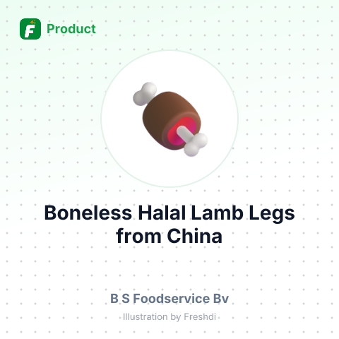 Boneless Halal Lamb Legs – summary card, no photo uploaded yet