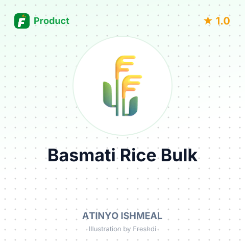 Bonjour Basmati Rice – summary card, no photo uploaded yet