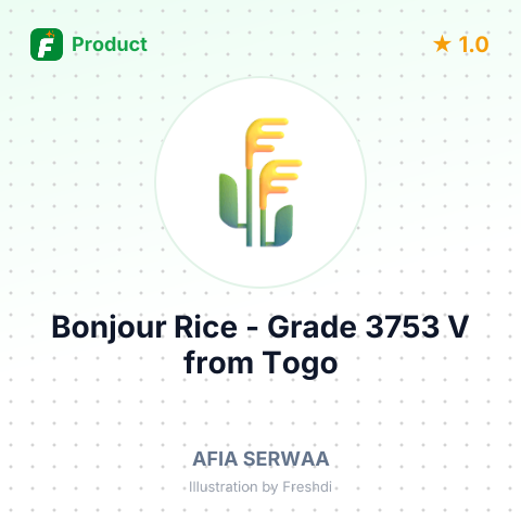 Bonjour Rice - Grade 3753 V – summary card, no photo uploaded yet
