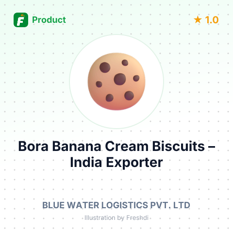 Bora Banana Cream Biscuits – summary card, no photo uploaded yet