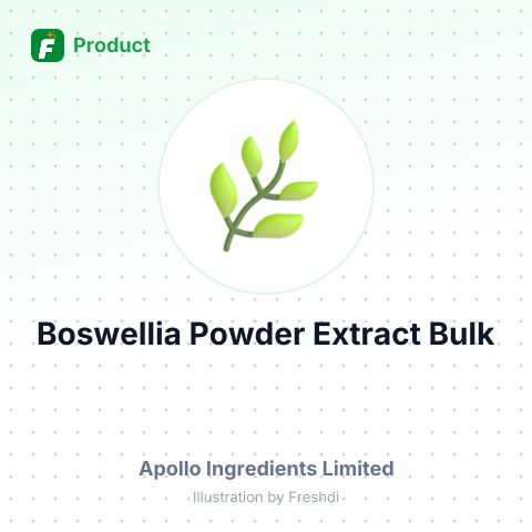 Boswellia Powder Extract – summary card, no photo uploaded yet