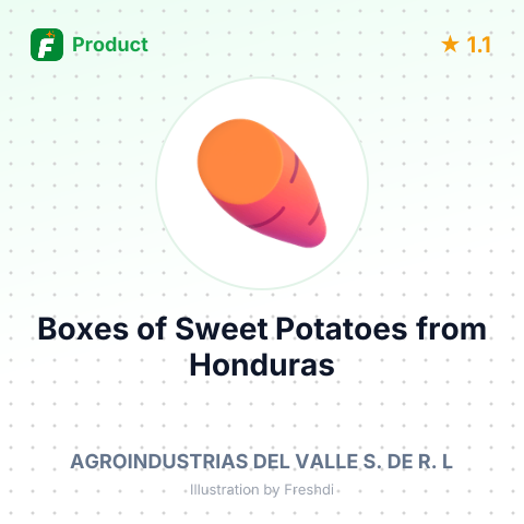 Boxes of Sweet Potatoes – summary card, no photo uploaded yet