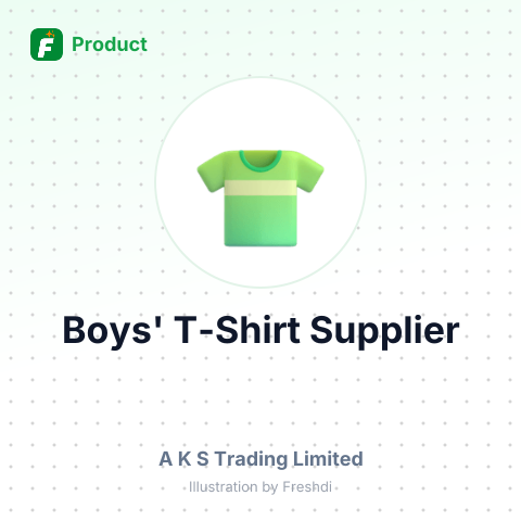 Boys' T-Shirt – summary card, no photo uploaded yet