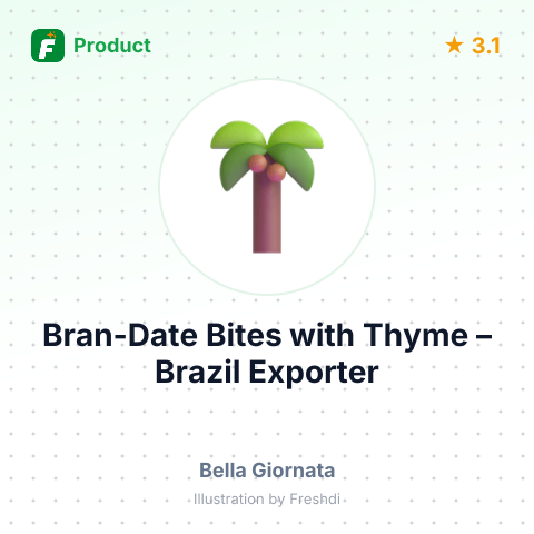 Bran-Date Bites with Thyme – summary card, no photo uploaded yet