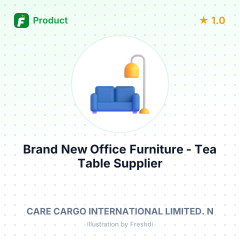 Brand New Office Furniture - Tea Table – summary card, no photo uploaded yet