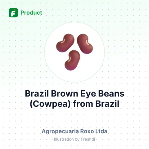 Brazil Brown Eye Beans (Cowpea) – summary card, no photo uploaded yet