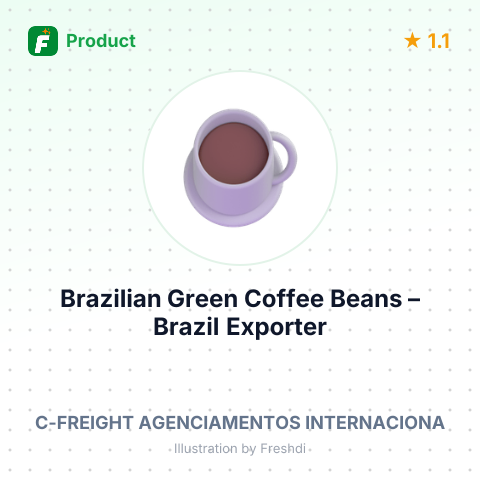 Brazilian Green Coffee Beans – summary card, no photo uploaded yet