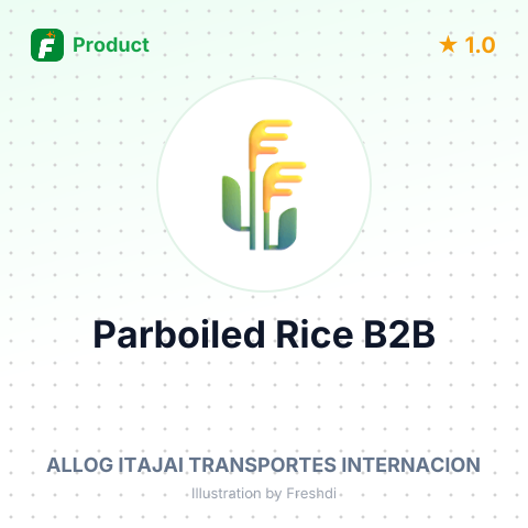 Brazilian Long Grain Parboiled Rice – summary card, no photo uploaded yet