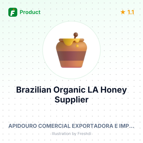 Brazilian Organic LA Honey – summary card, no photo uploaded yet