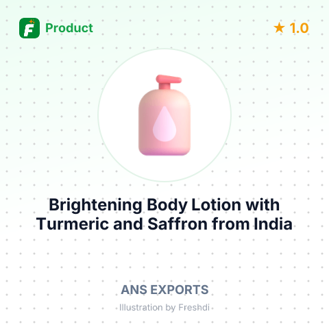 Brightening Body Lotion with Turmeric and Saffron – summary card, no photo uploaded yet
