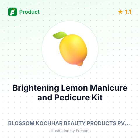 Brightening Lemon Manicure and Pedicure Kit – summary card, no photo uploaded yet
