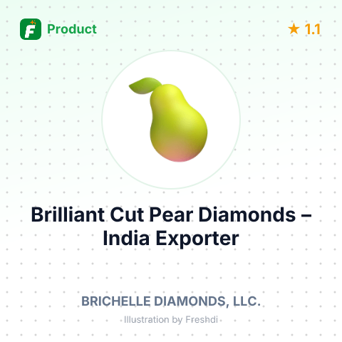 Brilliant Cut Pear Diamonds – summary card, no photo uploaded yet