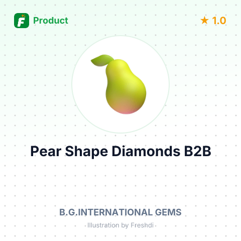 Brilliant Cut Pear Shape Diamonds – summary card, no photo uploaded yet