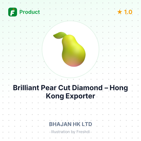 Brilliant Pear Cut Diamond – summary card, no photo uploaded yet