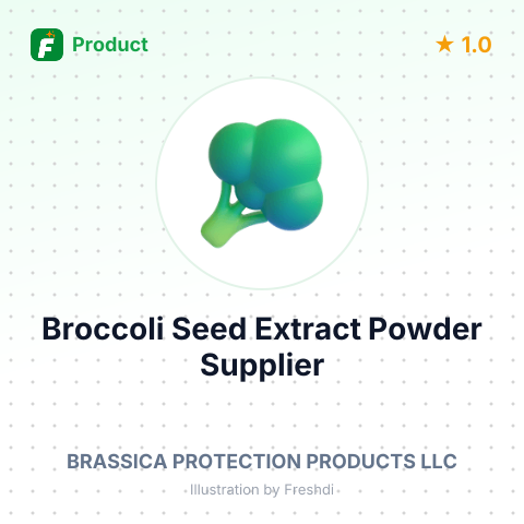 Broccoli Seed Extract Powder – summary card, no photo uploaded yet