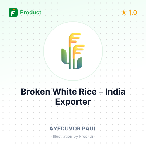Broken White Rice – summary card, no photo uploaded yet
