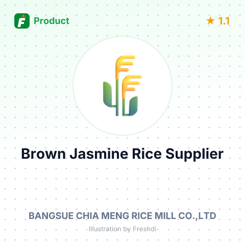 Brown Jasmine Rice (6 x 5 lbs) – product summary card, no photo uploaded yet