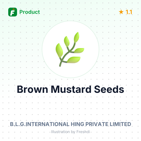 Brown Mustard Seeds – summary card, no photo uploaded yet