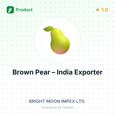 Brown Pear – summary card, no photo uploaded yet