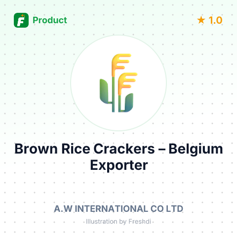 Brown Rice Crackers – summary card, no photo uploaded yet