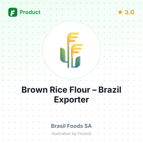 Brown Rice Flour – summary card, no photo uploaded yet