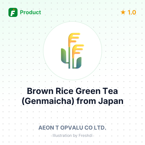 Brown Rice Green Tea (Genmaicha) – summary card, no photo uploaded yet