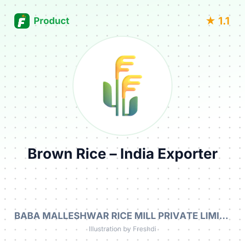 Brown Rice (Non-Basmati) – summary card, no photo uploaded yet