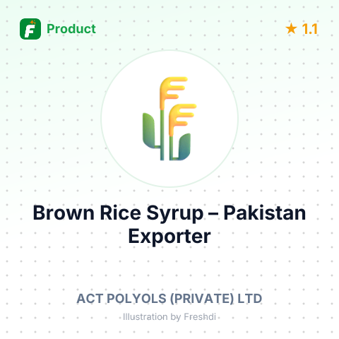 Brown Rice Syrup – summary card, no photo uploaded yet