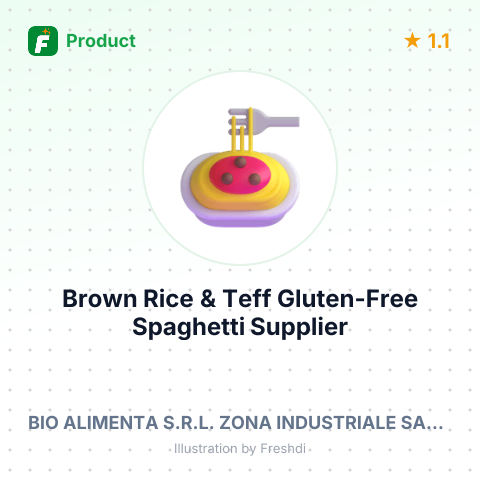 Brown Rice & Teff Gluten-Free Spaghetti – summary card, no photo uploaded yet
