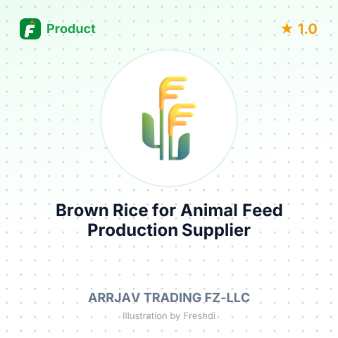 Brown Rice for Animal Feed Production – summary card, no photo uploaded yet