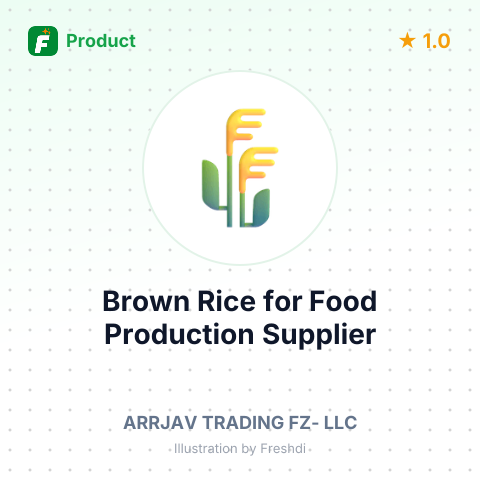 Brown Rice for Food Production – summary card, no photo uploaded yet