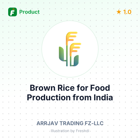 Brown Rice for Food Production – summary card, no photo uploaded yet