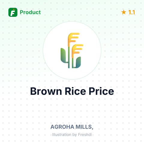 Brown Rice – summary card, no photo uploaded yet