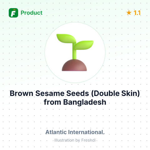 Brown Sesame Seeds (Double Skin) – summary card, no photo uploaded yet