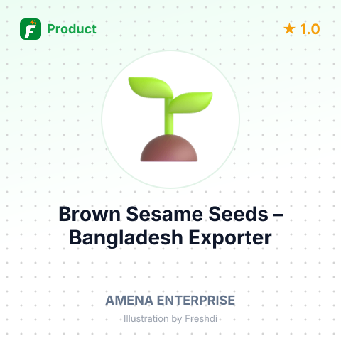 Brown Sesame Seeds – summary card, no photo uploaded yet