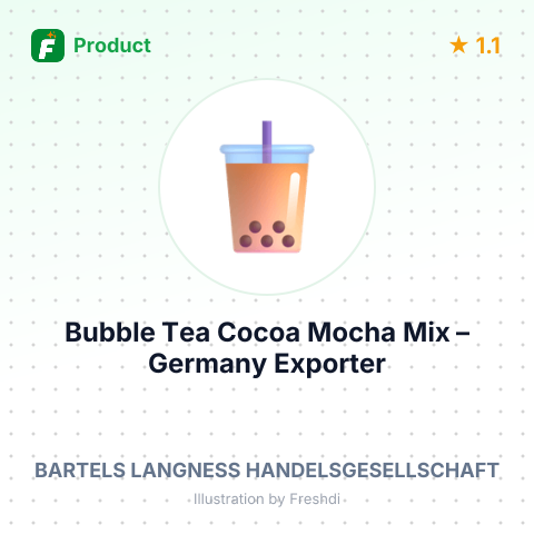 Bubble Tea Cocoa Mocha Mix – summary card, no photo uploaded yet