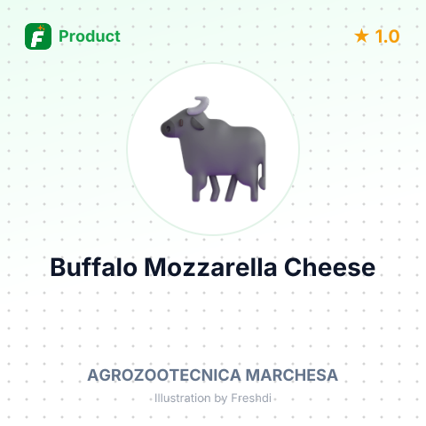 Buffalo Mozzarella Cheese – summary card, no photo uploaded yet