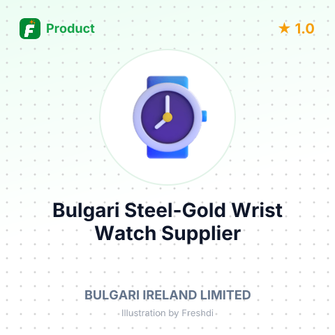 Bulgari Steel-Gold Wrist Watch – summary card, no photo uploaded yet