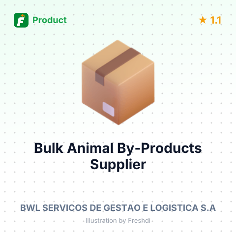 Bulk Animal By-Products – summary card, no photo uploaded yet