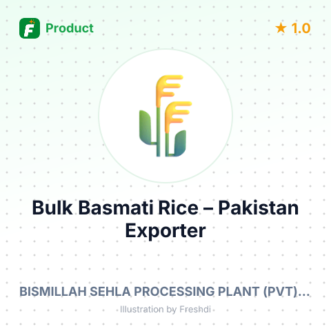 Bulk Basmati Rice – summary card, no photo uploaded yet