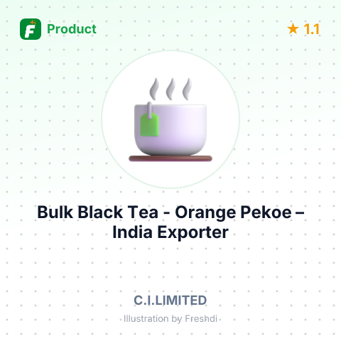 Bulk Black Tea - Orange Pekoe – summary card, no photo uploaded yet