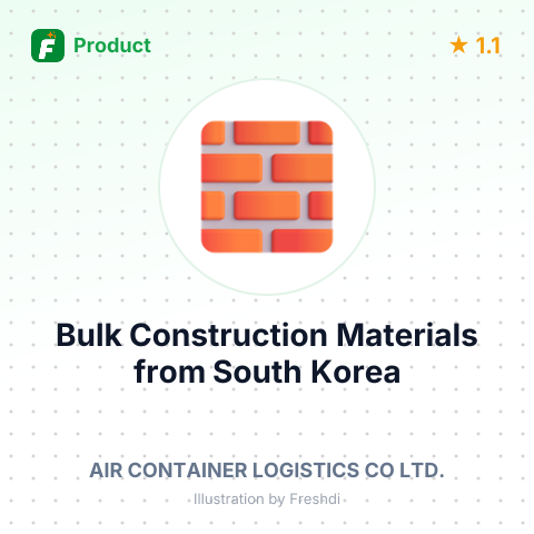Bulk Construction Materials – summary card, no photo uploaded yet