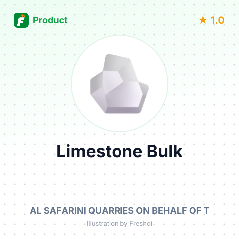Bulk Limestone – summary card, no photo uploaded yet
